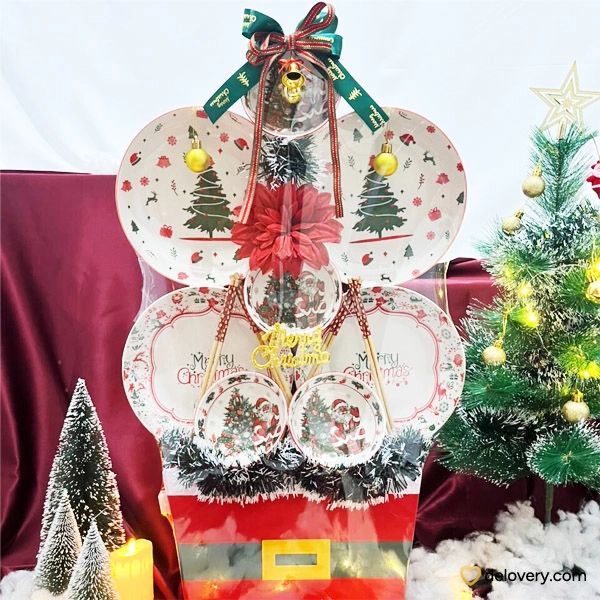 Christmas Plate Festive Service