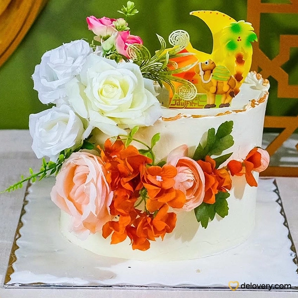 Festive Bloom Cake (D:20cm)