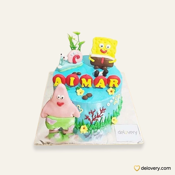 Spongebob Birthday Cake