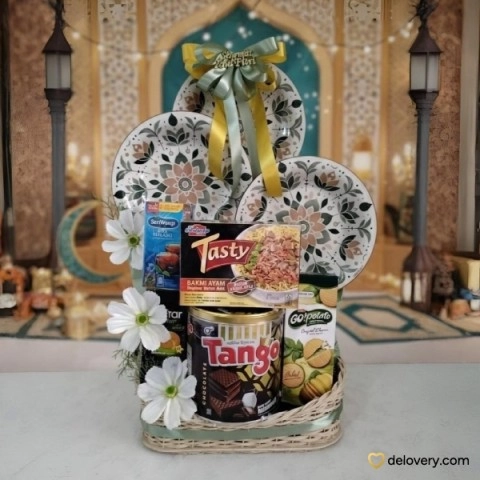 Abundance Bloom & Snack Tower