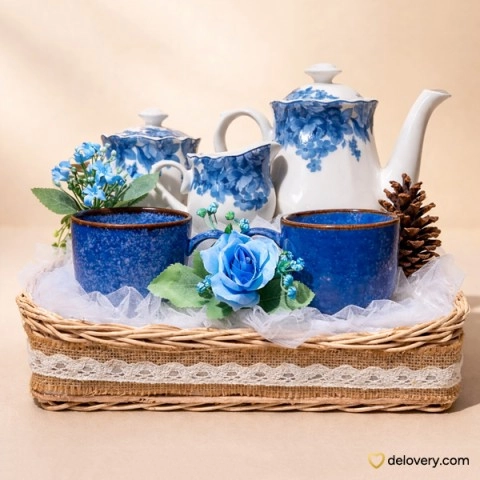 Aminah Sapphire Floral