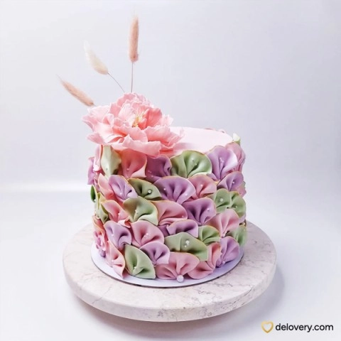 Aqua Siren Cake