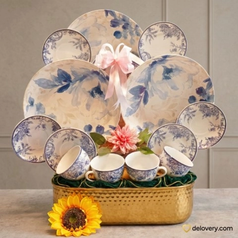 Azure Bloom Tea Service