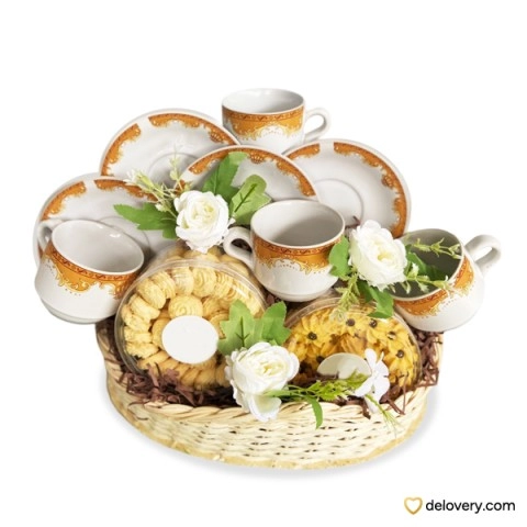 Bamboo Harmony Basket