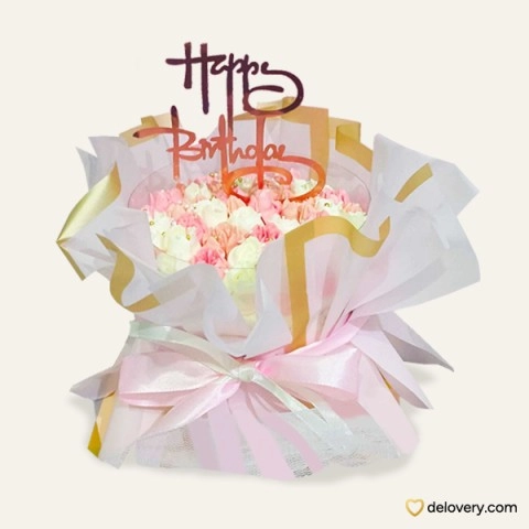 Bouquet Cake 