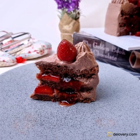 Choco Ruby Shortcake