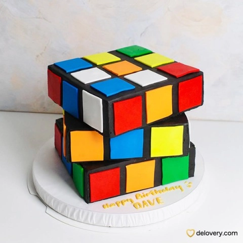 Color Block Cake