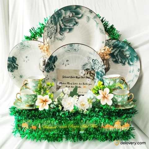 Emerald Bloom Set