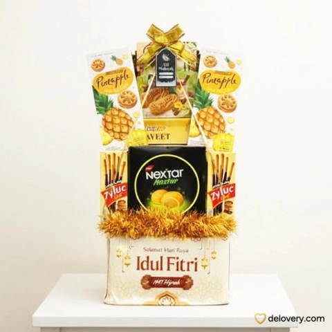 Golden Pineapple Joy Box