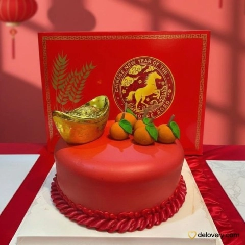 Golden Red Horse Fortune