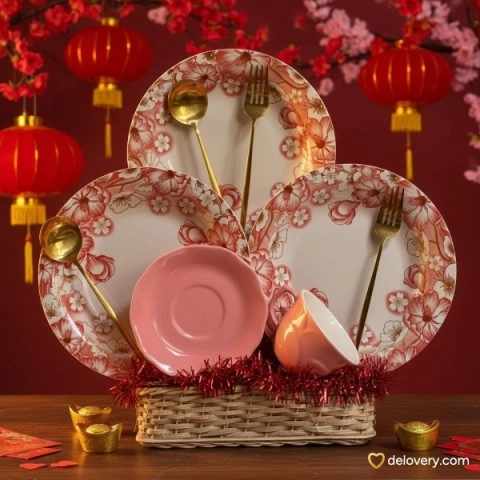 He Meihua Dining Set