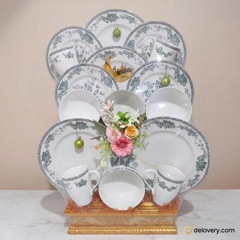 Mekka Toile Floral Banquet