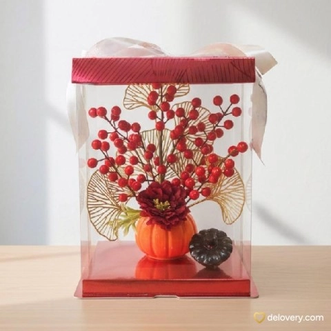 Orange Prosperity Lucky Tree