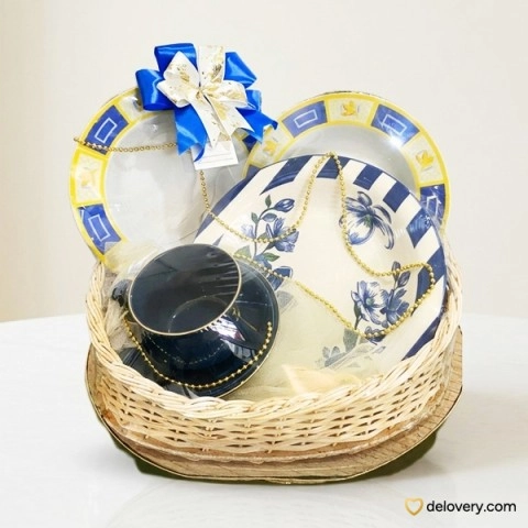 Signature Blue Plate