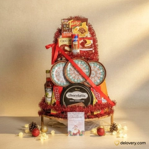 Trio Plate Festive