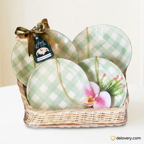 Velora Gingham Mint