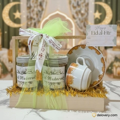 Wooden Craft Tea & Cookies