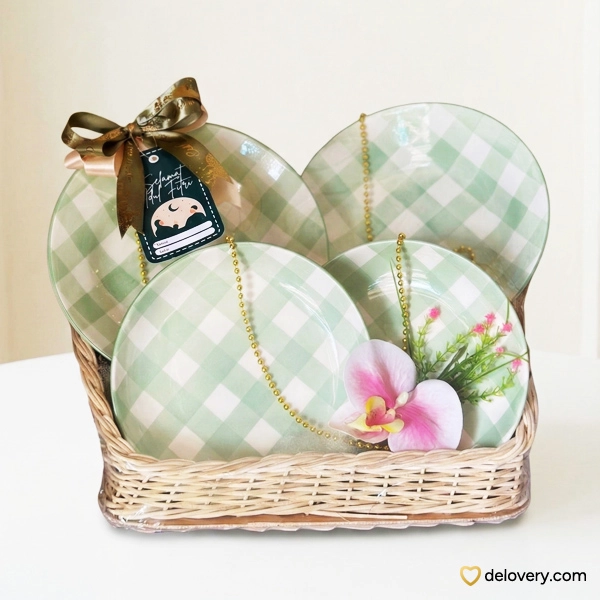 Velora Gingham Mint